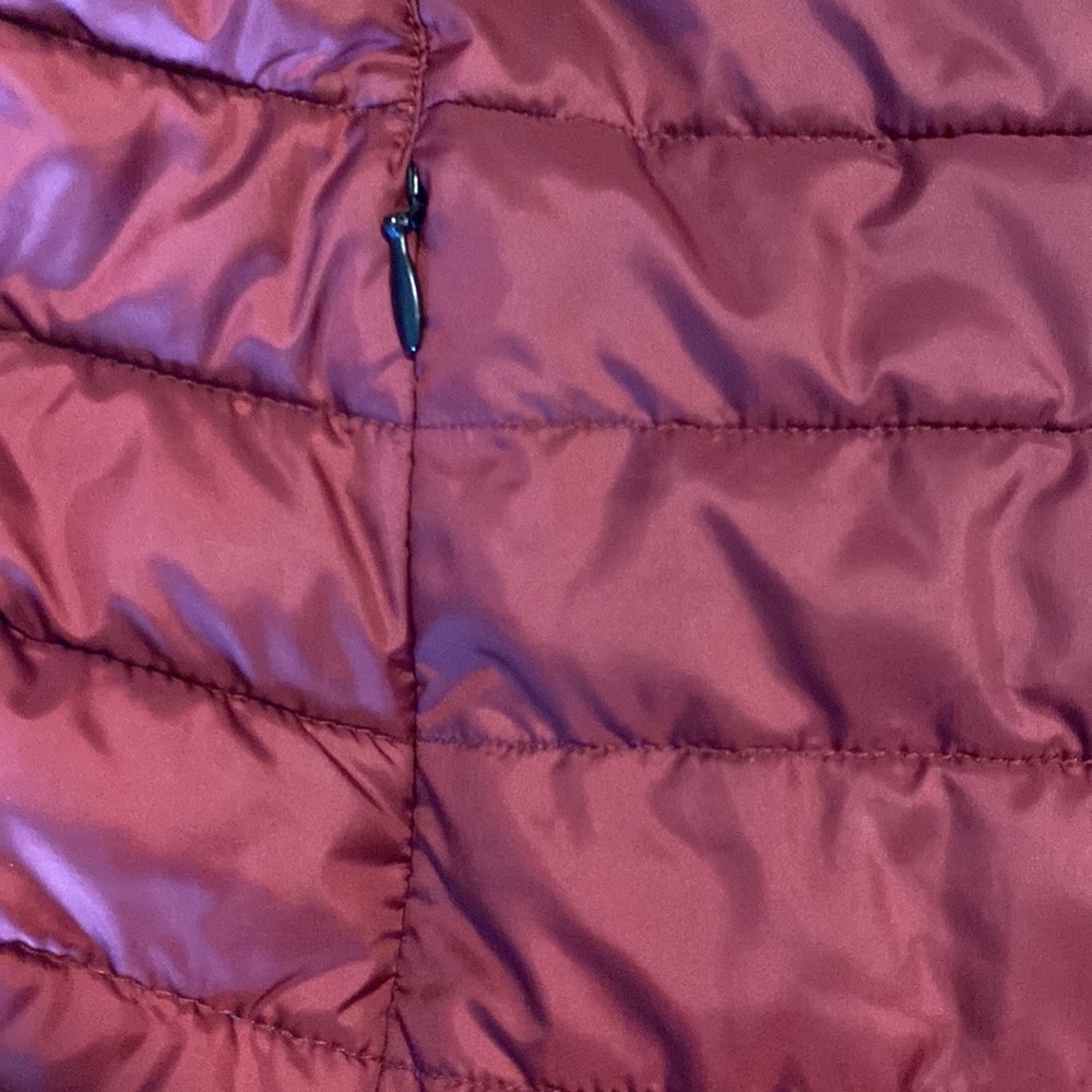 Alpine Design Women’s puff jacket sz M Burgandy - Picture 5 of 9